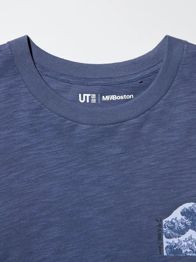 Unisex Ukiyo-E Mavi UT Grafik Tişört Unisex Ukiyo-E Mavi UT Grafik Tişört