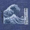 Unisex Ukiyo-E Mavi UT Grafik Tişört Unisex Ukiyo-E Mavi UT Grafik Tişört