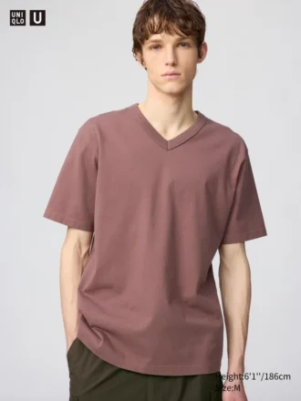 Unisex V Yaka Tişört