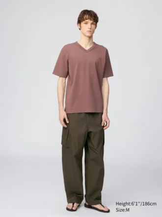 Unisex V Yaka Tişört