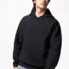 Unisex Yıkanabilir 3D Knit Kapüşonlu Sweatshirt