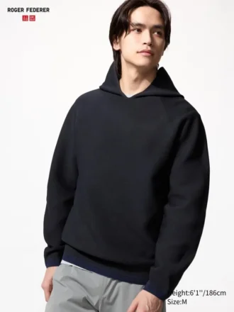 Unisex Yıkanabilir 3D Knit Kapüşonlu Sweatshirt