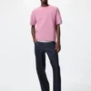 Unisex Yıkanabilir Milano Nervürlü Örme Tişört