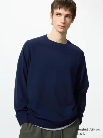 Unisex Yıkanabilir Pamuk Karışımlı Kazak