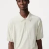 Unisex Yıkanabilir Örme Polo Kazak | Kısa Kollar